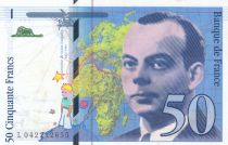 France 50 Francs - Saint-Exupery - 1996 - Serial L.042