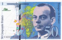 France 50 Francs - Saint-Exupery - 1996 - Serial V.029