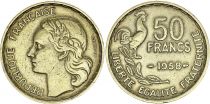 France 50 Francs  Guiraud - 1958