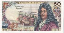 France 50 Francs, Racine - 07-02-1963 - Serial N.43