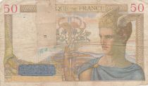 France 50 Francs Ceres - 13-01-1938 - Serial B.7555