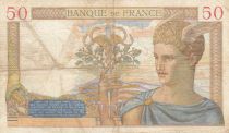 France 50 Francs Ceres - 17-01-1935 Serial X.304