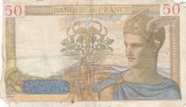 France 50 Francs Ceres - 28-04-1938 - Serial B.8179