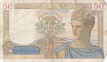 France 50 Francs Ceres - 28-04-1938 - Serial C.8134