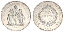 France 50 Francs Hercules - 1974 Silver