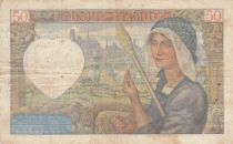 France 50 Francs Jacques Coeur - 13-06-1940 Serial A.13