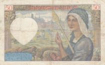 France 50 Francs Jacques Coeur - 13-06-1940 Serial D.1