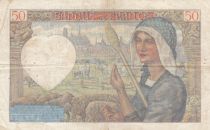 France 50 Francs Jacques Coeur - 13-06-1940 Serial Z.3