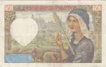 France 50 Francs Jacques Coeur - 20-11-1941 - Série E.139