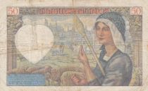 France 50 Francs Jacques Coeur - 26-09-1940 - Serial Z.18