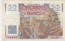 France 50 Francs Le Verrier - 17-02-1949 - Serial E.122