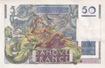 France 50 Francs Leverrier - 03-10-1946 - Serial U.42