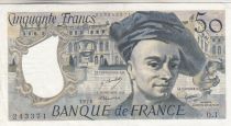 France 50 Francs Quentin de la Tour - 1976 Serial O.1