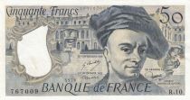 France 50 Francs Quentin de la Tour - Serial R.10 - 1978