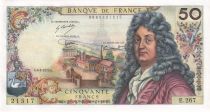 France 50 Francs Racine 06-03-1975 - Serial E.267