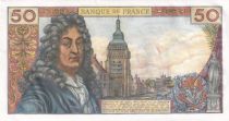 France 50 Francs Racine 06-03-1975 - Serial E.267