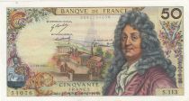 France 50 Francs Racine 07-12-1967 - Serial S.113