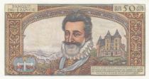 France 50 NF - Henri IV - 05-11-1959 - Serial O.41