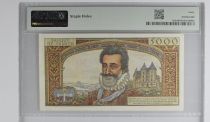 France 50 NF on 5000 Francs - Henri IV - 05-03-1959 - Serial S.100 - PMG 40