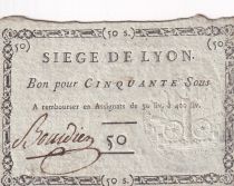 France 50 Sous Siège de Lyon - 19-09-1793