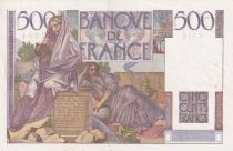 France 500 Francs - Chateaubriand - 04-09-1952 - Serial Y.115 - VF