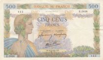 France 500 Francs - La Paix - 08-05-1941 - Série E.2838