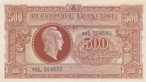 France 500 Francs - Marianne  - 1945 - Serial 83L