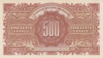 France 500 Francs - Marianne  - 1945 - Serial 83L