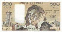 France 500 Francs - Pascal - 02-01-1992 - Série B.377