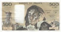 France 500 francs - Pascal - 02-06-1983 - Serial S.191