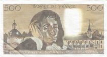 France 500 francs - Pascal - 02-06-1983 - Serial S.191