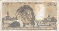 France 500 Francs - Pascal - 03-01-1985 - Serial M.218