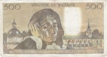 France 500 francs - Pascal - 03-02-1977 - Serial A.73