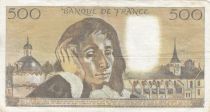 France 500 francs - Pascal - 03-02-1977 - Serial K.69