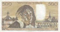 France 500 francs - Pascal - 03-02-1977 - Serial V.71