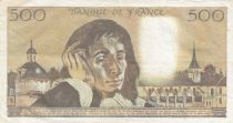 France 500 francs - Pascal - 03-04-1980 - Serial K.110