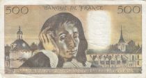 France 500 francs - Pascal - 03-11-1977 - Serial S.87