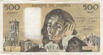 France 500 francs - Pascal - 03-11-1977 - Serial S.87