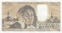 France 500 francs - Pascal - 04-09-1980 - Serial N.124