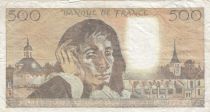 France 500 francs - Pascal - 04-09-1980 - Serial W.124