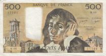 France 500 francs - Pascal - 04-11-1976 - Serial M.66