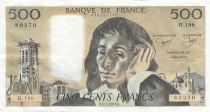 France 500 francs - Pascal - 05-01-1984 - Serial H.196