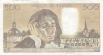 France 500 Francs - Pascal - 05-05-1988 - Serial J.278