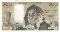 France 500 francs - Pascal - 06-01-1983 - Serial J.178