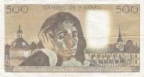 France 500 francs - Pascal - 06-01-1983 - Serial Z.178