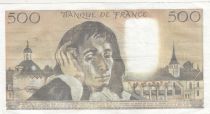 France 500 francs - Pascal - 07-01-1982 - Serial H.153