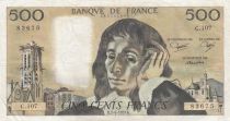 France 500 francs - Pascal - 07-06-1979 - Serial E.107