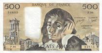 France 500 francs - Pascal - 07-06-1979 - Serial P.98