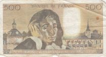 France 500 francs - Pascal - 07-06-1979 - Serial X.98