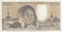 France 500 francs - Pascal - 08-01-1981 - Serial R.129